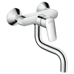 Hansgrohe mitigeur cuisine talis 210 pour montage mural chrome