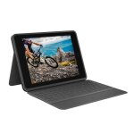 Logitech - clavier et �tui - rugged folio pour apple 10. 2 - inch ipad 7�me g�n�ration 7e 8e et 9e g�n�rations ...