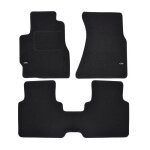Tapis de sol - logo - honda crv - velours noir - 4 pièces - antidérapant et imperméable Tapis de sol - logo - honda crv - velours noir - 4 pièces - antidérapant et imperméable