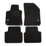 Logo tapis de sol noir velours sur mesure pour peugeot 308 sw 2014 - 2021 base antid�rapante tapis conducteur ...