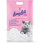 Long life liti�re de silice super absorbante bact�riostatique et anallergique. liti�re pour chat sans ...