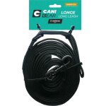 Longe pour chien - cani gear - 5 m - n�opr�ne souple avec poign�e - noir
