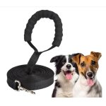 Longe pour chien - longe chien laisse pour chien laisse de dressage avec poignée pour chiens (10m) Longe pour chien - longe chien laisse pour chien laisse de dressage avec poignée pour chiens (10m)