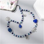 Longe de tlphone portable 1 pice or cristal anti - perte tui de tlphone portable pendentif pendentif ...