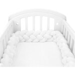 Longues bandes tissées oreillers boule noués infantile lit rails anti collision lit pare - chocs pour ... Longues bandes tissées oreillers boule noués infantile lit rails anti collision lit pare - chocs pour ...