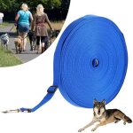 Longue laisse longe pour chien 20m sangle de dressage laisse de dressage r�glable pour chien id�al promenade ...