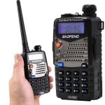Longue port�e walkie talkie uhf vhf pofung uv - 5ra pour cb radio station radio scanner police deux voies ...