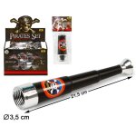 Longue - vue pirate - atosa - noir - mixte - pour dguisement pirate