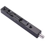 Loquet de porte cach loqueteau  sol serrure verrou  douille levier coulissante au ct de porte pour ...