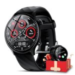 Losei montre connect�e femme homme appel bluetooth montre intelligente ip68 pour android ios noir