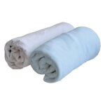 Lot d 1 alse et 1 drap housse - bleu ciel - 70 x 140 cm