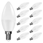 Lot de 10 5w ampoule led culot e14 bougie blanc chaud 3000k 600lm ac220v - 265v equivalent 40w halogène ... Lot de 10 5w ampoule led culot e14 bougie blanc chaud 3000k 600lm ac220v - 265v equivalent 40w halogène ...