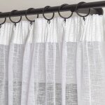 Lot de 10 anneaux 38 mm m�talliques pour rideaux � galon fronceur noir 38x38 mm