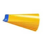 Lot de 10 bandes plaque dimmatriculation vierge avec euro top plaq