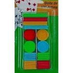 Lot de 10 boîtes de 100 jetons pour jeu de belote coinche - cmp - 10 points - 50 points - 100 points Lot de 10 boîtes de 100 jetons pour jeu de belote coinche - cmp - 10 points - 50 points - 100 points