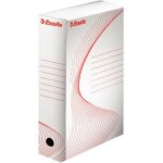 Boite archive - esselte - 100mm - lot de 10 - couleur blanche Boite archive - esselte - 100mm - lot de 10 - couleur blanche