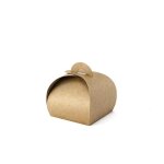 Lot de 10 boîtes dragées kraft 6 x 6 x 55 cm Lot de 10 boîtes dragées kraft 6 x 6 x 55 cm