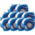 Lot de 10 botes dencastrement no air multimat 67x40mm - bleu - blm