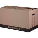 Lot de 10 cartons dmnagement cargo - box x (l)645 x(p)348 x (h)376mm