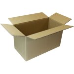 Gt market - lot de 10 cartons de dmnagement double cannelure - 53 x 28 x 30 cm