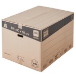 Carton de dmnagement xxl - pack and move - 240l - 80x60x50 cm - made in france - rsistant