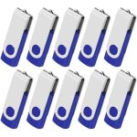 Lot de 10 cl usb 4gb - marque - modle - usb 2. 0 - grade a - rotation disque pendrive