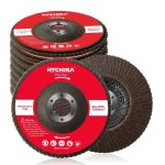 Disques abrasifs à lamelles - hychika - Ø 125 mm - grain 120 - lot de 10 - alésage 222 mm Disques abrasifs à lamelles - hychika - Ø 125 mm - grain 120 - lot de 10 - alésage 222 mm