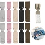 Lot de 10 étiquettes de bagage avec étiquette dadresse en cuir pour valise sacs à main sacs à dos couple ... Lot de 10 étiquettes de bagage avec étiquette dadresse en cuir pour valise sacs à main sacs à dos couple ...