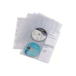 Etuis transparents cd / dvd durable - lot de 10 - capacit� 4 cd / dvd
