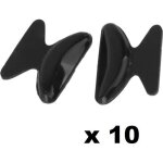 Lot de 10 patins pads plaquettes anti - glisse antidrapant en silicone paisseur 18 mm pour lunettes ...