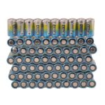 Lot de 10 piles alcaline 4lr44 6v 476a pour collier chien antiaboiement dressage