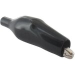 Lot de 10 pinces alligator 50mm - gain� noir - de serrage