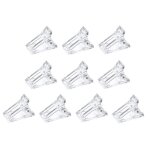 Lot de 10 pince ongle transparente manucure pince pour ongle clip ongle gel extension de ongles � montage ...
