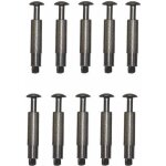 Lot de 10 pitons douille inox ø 12 mm pour bâche de piscine. - jardiboutique Lot de 10 pitons douille inox ø 12 mm pour bâche de piscine. - jardiboutique