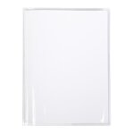 Lot de 10 protge - cahier + marque - pages cristal luxe 22 / 100me 24x32 transparent incolore
