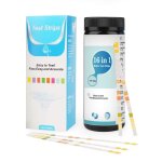 Lot de 100 bandelettes de test pour leau potable 16 en 1 - pour tester leau potable - testeur deau de ...
