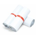 Lot de 100 enveloppes plastiques expdition 25 * 35cm a4 avec pochette transparente pour bordereau dexpdition ...