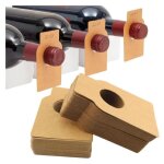 Lot de 100 �tiquettes en papier kraft pour bouteille de vin porte - bouteilles porte - bouteilles champagne ...