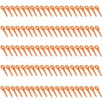 Lot de 100 lames de rechange en plastique - pour tondeuse  batterie 20v fx - e1rt20 - original a264