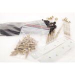 Sachets plastique zip - apli - 180 x 250 mm - lot de 100 - pe 50� - fermeture s�re