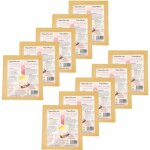 France d�lices - lot 10x flan vanille naturel - sachet 50g