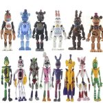 Lot de 11 figurines fnaf five nights at freddys action figures bonnie foxy chica mod�le de poup�es articul�es ...