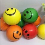 Lot de 12 balles anti - stress en mousse pour vacuer le stress / anxit - xcool - art