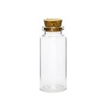 Bouteille en verre - jour de fete - lot de 12 - bouchon en lige - 75 cm - dcoration de fte