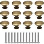 Lot de 12 boutons de meuble vintage en laiton antique bouton de tiroir bronze en alliage de zinc poign�es ...