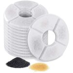 Lot de 12 filtres automatiques pour fontaine  chat chien avec rsine et charbon actif filtre  eau de ...