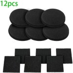 Lot de 12 filtres à charbon pour poubelle de cuisinefiltres de remplacement pour bac à compostfiltres ... Lot de 12 filtres à charbon pour poubelle de cuisinefiltres de remplacement pour bac à compostfiltres ...