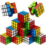 Lot de 12 mini cubes magiques - magic cube - speed cube - jouets f�te pour enfants - cubes rubiks