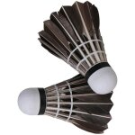 Lot de 12 volants de badminton en plumes doie durables noir [244]