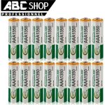 Lot 16 piles accus rechargeable aaa bty ni - mh 1350mah 1. 2v lr03 lr3 r03 r3 accu